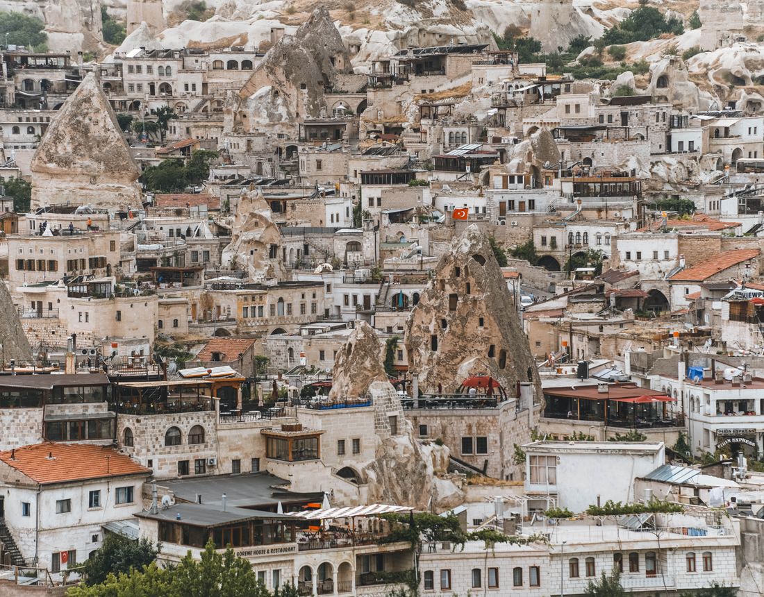 Kapadokya'da bir cave otel